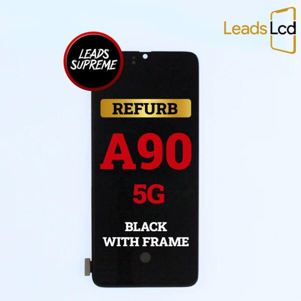 Samsung Galaxy A90 5G (A908 - 2019) OLED Screen Refurb Black With Frame
