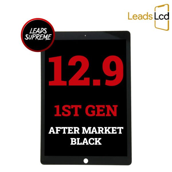 iPad Pro 12.9 1ST Gen LCD Screen Black After Market Assembly Replacement With Digitizer
