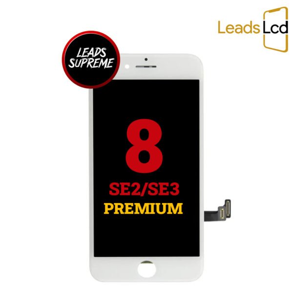 iPhone 8  SE 2020  SE 2022 LCD Screen Premium White