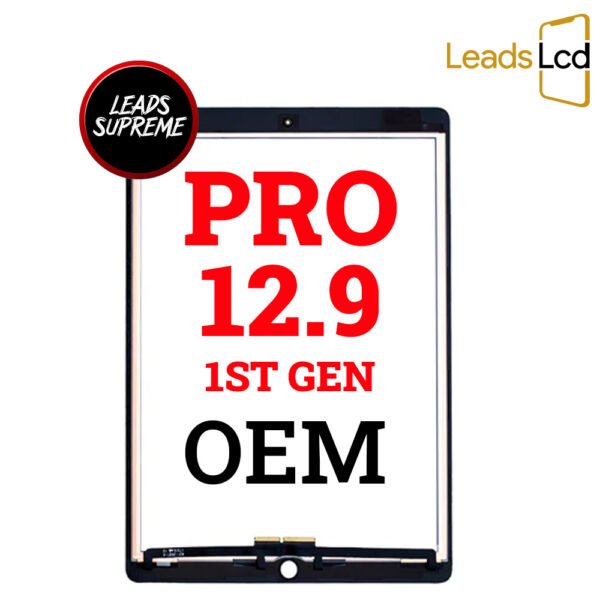 iPad Pro 12.9" (1st gen / 2015) Black Digitizer Replacement