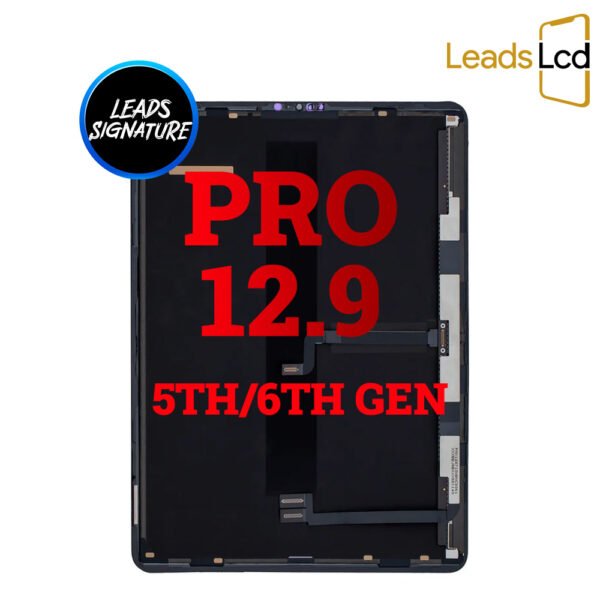 iPad Pro 12.9 (5th gen) / iPad Pro 12.9 (6th gen) Black Digitizer Replacement