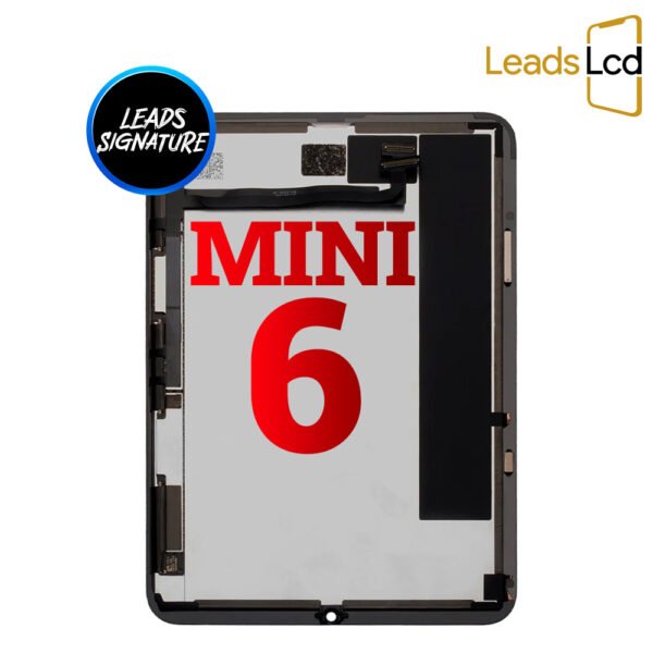 iPad Mini 6 Black Digitizer Replacement