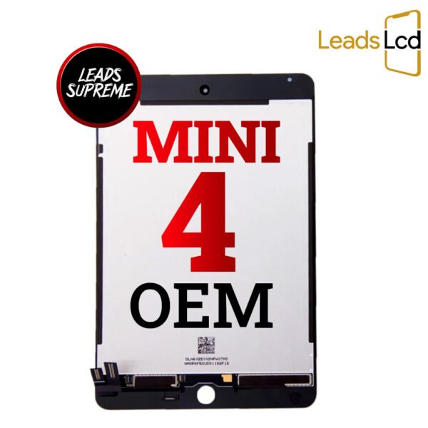 iPad Mini 4 Black Digitizer Replacement