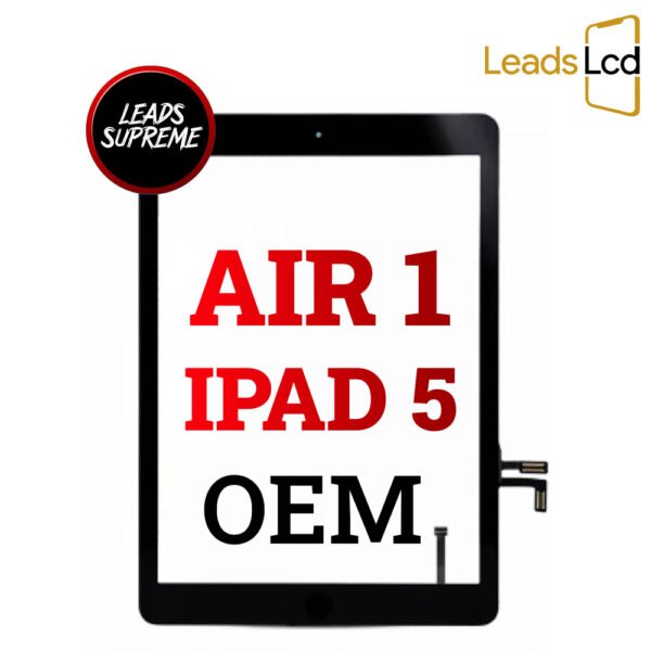 iPad Air 1 / iPad 5 (2017) Black Digitizer Replacement