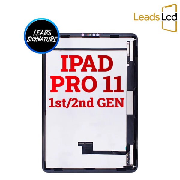 iPad Pro 11 (1st gen, 2018) / iPad Pro 11" (2nd gen, 2020) Black Digitizer Replacement